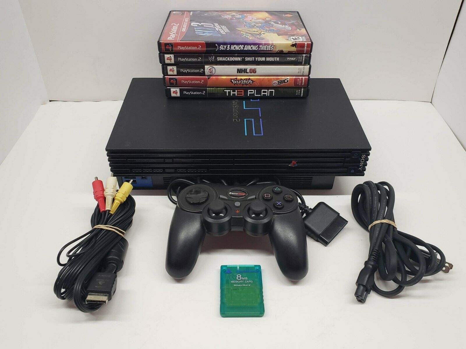 Sony Playstation Console Scph Full Machine Bundle W Video