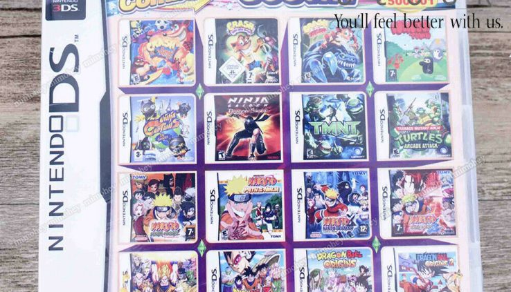 500 Video games IN 1 Recreation Cartridge Multicart For Nintendo DS NDS NDSL NDSi 3DS 2DS XL