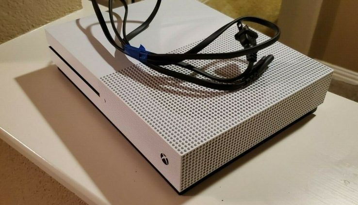 Microsoft Xbox One S 500GB 500 GB Console – White Console Handiest with Energy Wire