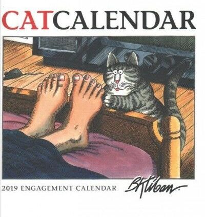 Catcalendar 2019 Calendar, Paperback by Kliban, B. (ILT), Admire Unusual Weak, Free…