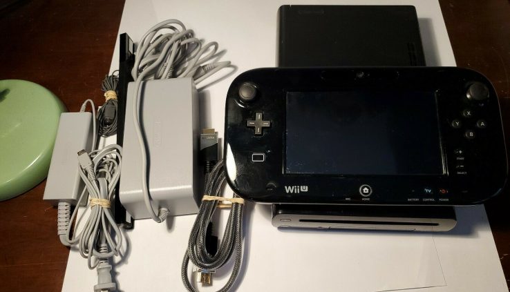 Nintendo Wii U Dusky 32gb Console – with GamePad and all Cables