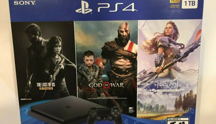 Unique Sony PlayStation 4 1TB Simplest on PlaystationConsole Bundle w/ 3 Video games – Shaded