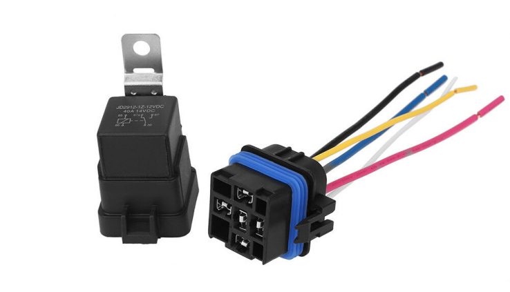 40 Amp Water-resistant Relay Swap Harness Location – 12V DC 5-Pin Automobile Relays