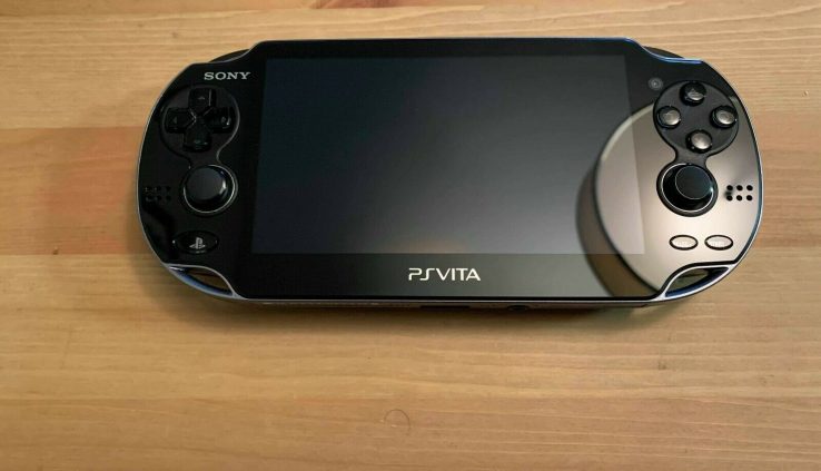 Sony PS Vita w/ WiFi PCH-1001 – Gloomy – Console (Effectively saved & Grownup Owned)