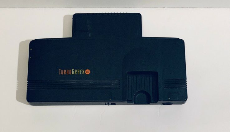 NEC TurboGrafx-16 Plot Black Console – Unhealthy RF, with energy provide