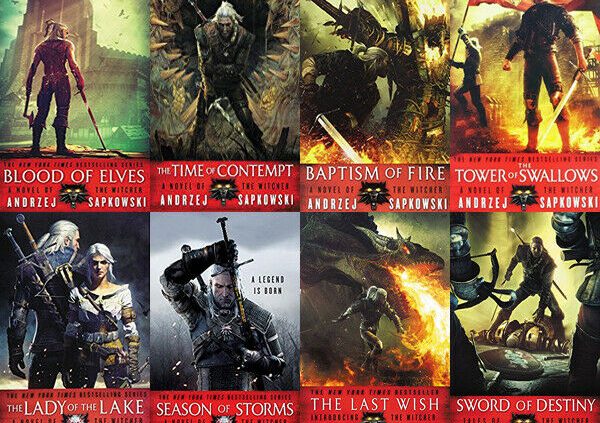 The WITCHER Series By Andrzej Sapkowski (8 MP3 Audiobook Series)