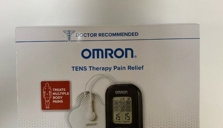 Omron Max Vitality Reduction TENS Therapy 9 Preset Modes Pads EXP:04/22 PM500