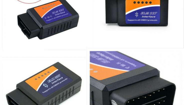 ELM327 WiFi Bluetooth OBD2 OBDII Automobile Diagnostic Scanner Code Reader Tool