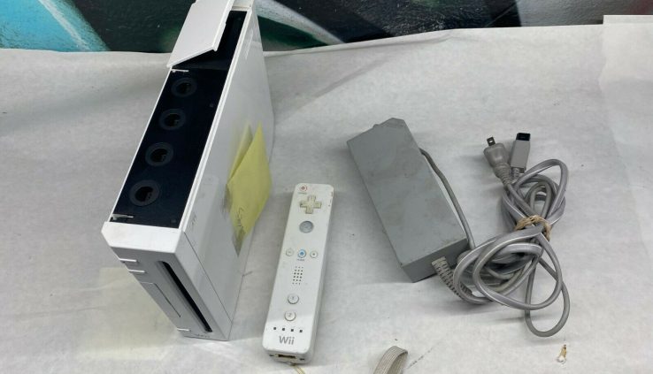Nintendo Wii (Replacement) Arrangement Console w/energy cable and OEM REMOTE