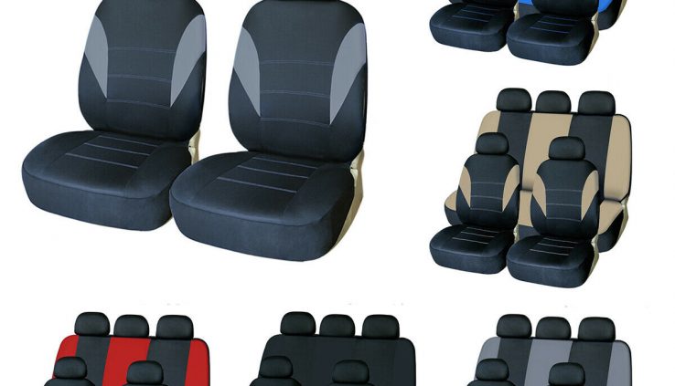Auto Seat Covers Entrance Rear Head Rests Widespread Protector for Car Truck SUV Van