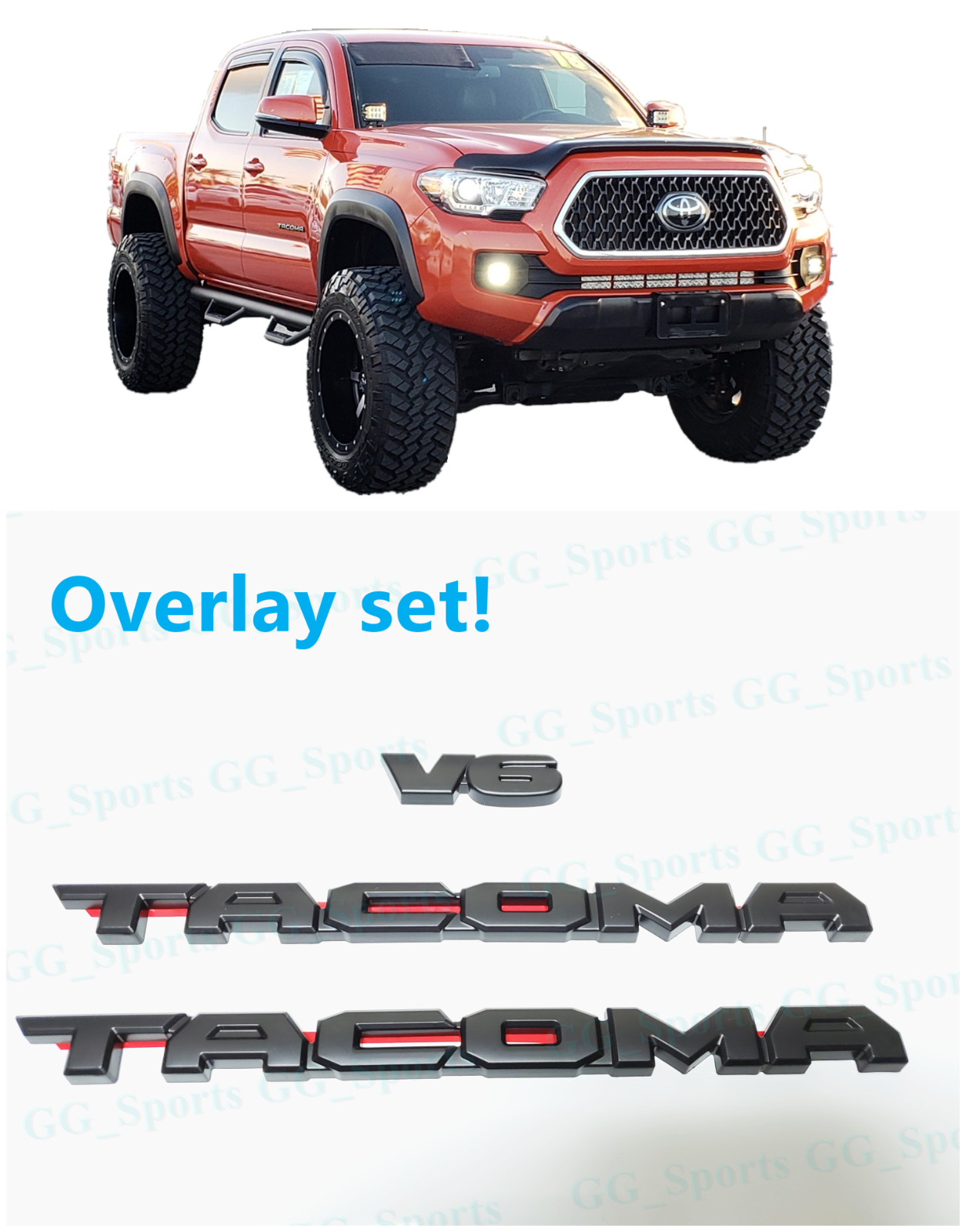 2020 Toyota Tacoma Blackout Kit