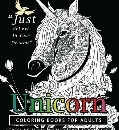 Unicorn Coloring Books for Adults : Featuring Varied Unicorn Designs Stuffed …