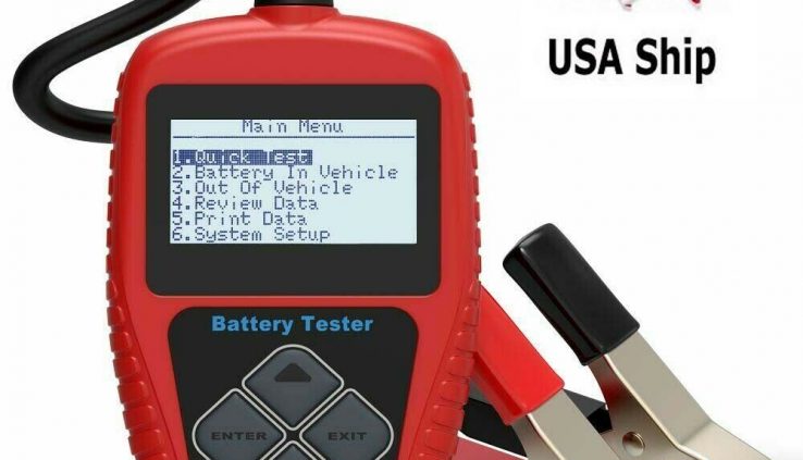 USA 12V BA101 Auto Vehicle Battery Load Tester Analyzer Evaluation Tool 100-2000CCA