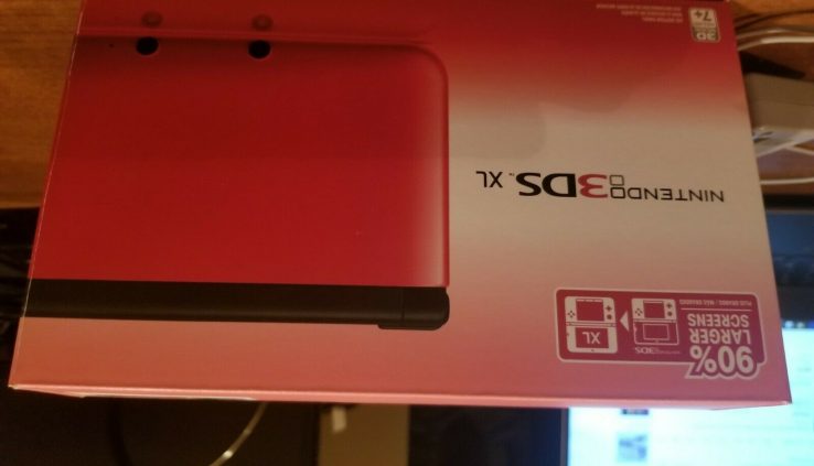 Nintendo 3DS XL Crimson & Sunless Handheld