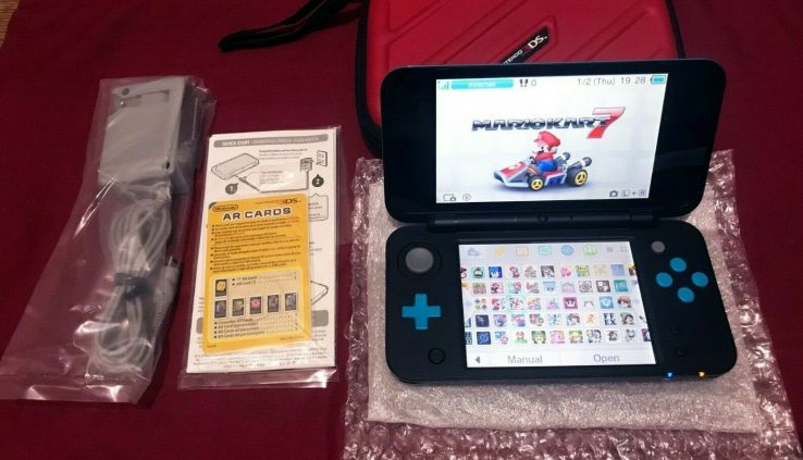 Nintendo Unusual 2DS XL With Many 3DS Video games, Case, Charger, BRAND NEW