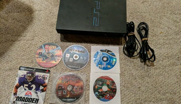 Sony PlayStation 2 Shadowy Console Chubby PS2 bundle Tested