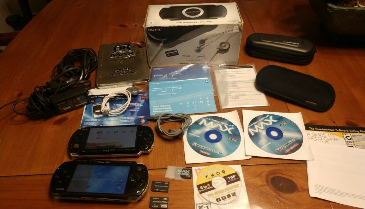 Handheld Sony PSP 3001, 1001 with Authentic Box & Motion Replay Works Huge