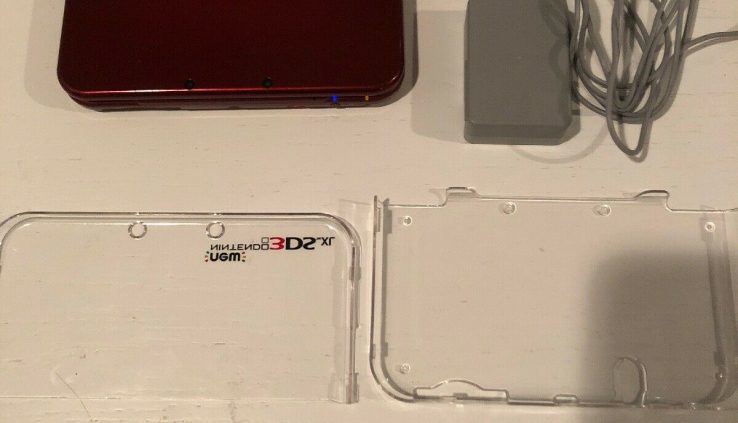 Nintendo 3DS XL Red Video Sport Console with Stylus – Mint Condition