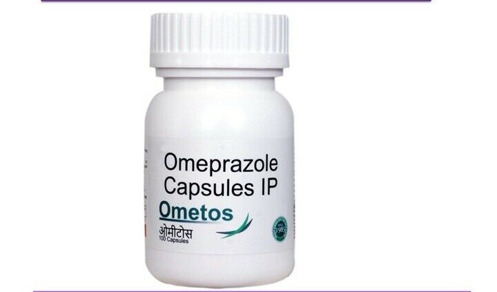 Omeprazole 20 mg OTC 100 Capsules Acid Re flux Coronary heart Burn Reducer Treatment EPCE