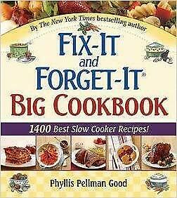 Fix It and Disregard It Enormous Cookbook: 1400 Most productive Sluggish Cooker Recipes! 2008 P-D-F🔥✅