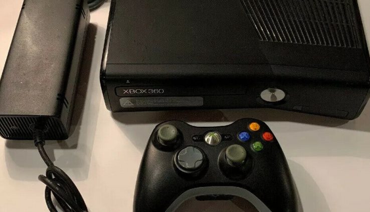 Microsoft Xbox 360 S Slim 4gb Game Console – Consists of Energy Cable + Controller