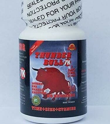 Triple Most Suppose Bull Male Sexual Complement Enhancement Bottle 6 Capsules
