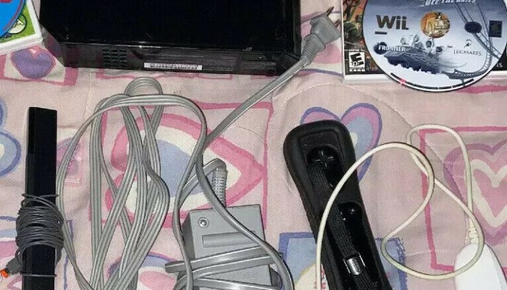 Nintendo Wii Mega Pack Dark Console