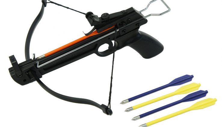 50 lb Pistol Hunting Archery Crossbow bow + 5 Bolts / Arrows 180 175 150 80 lbs