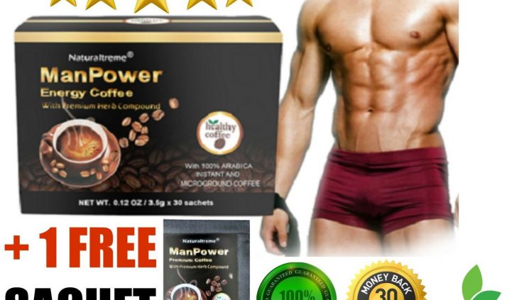 PureGano ManPower Pure Male Enhancement Testosterone Booster Sunless Espresso 31