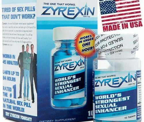 ZYREXIN WORLD’S STRONGEST SEXUAL ENHANCER 100 TABLETS