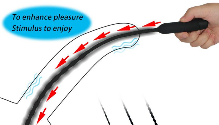 10 Tempo Male Penis Disappear Dilator Enhancing Urethral Sound Disappear Prostate Massages
