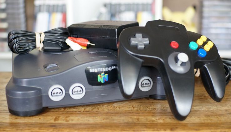 NINTENDO 64 SYSTEM N64  + 1 CONTROLLER + ALL CABLES Examined, Assured