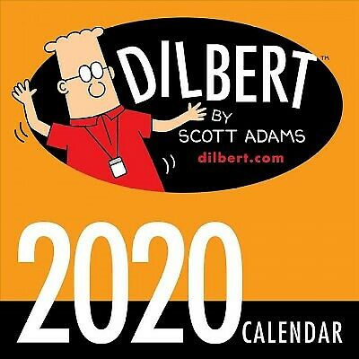 Dilbert 2020 Calendar, Paperback by Adams, Scott, Ticket New, Free transport in…