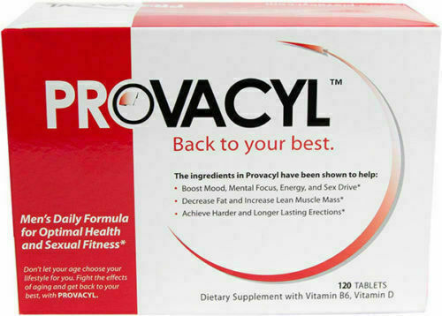 Main Edge Health PROVACYL Male Enhancement Libido Formulation, 120 Tablets