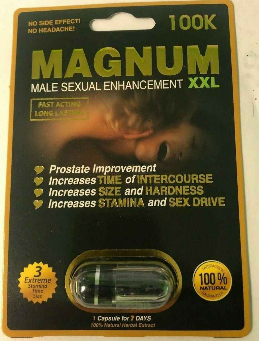 Magnum Xxl 100 Okay Pack Of 6 Sexual Enhancement Pills Made In Usa Icommerce On Web 6776