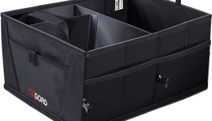 Automobile Trunk Organizer Cargo Folding Caddy Storage Crumple Win Bin for Truck SUV