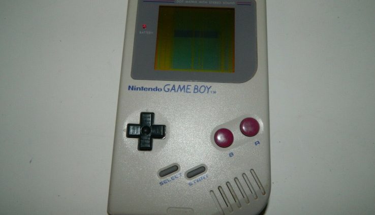 Nintendo Game Boy Approved Grey Handheld Machine DMG-01