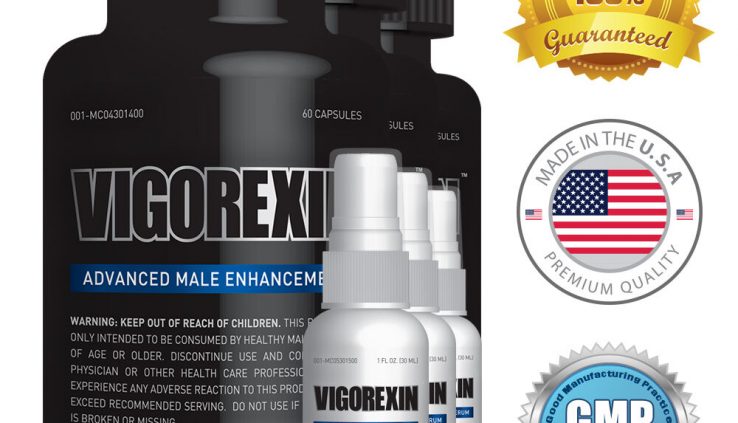 Vigorexin (3 pack) & 3 FREE Serums – Male Enhancer – Improves Sexual Performance