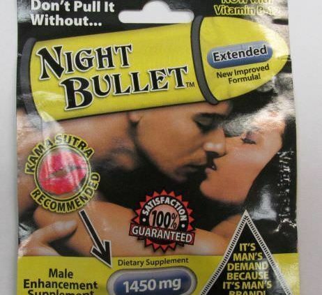 Night Bullet – 5 PACKS – Male Enhancement Supplement Diet Most B12 1450mg