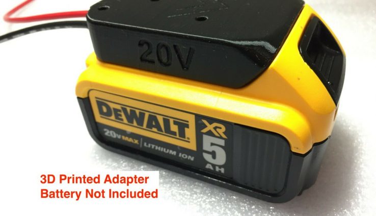 battery adapter for DeWALT 20v Max 18v dock energy connector 12 gauge robotics