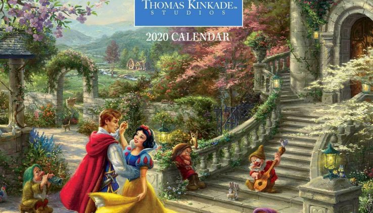 Thomas Kinkade Studios: Disney Dreams Sequence 2020 Wall Calendar