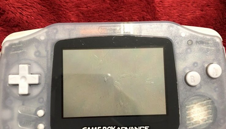 NINTENDO GAMEBOY ADVANCE CLEAR BLUE FAST SHIPPING! TESTED