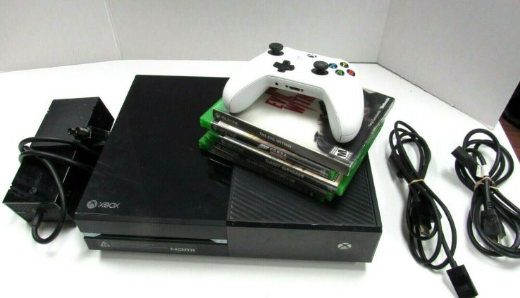 Microsoft Xbox One 500GB Console – Shadowy w/ 5 Games: Sundown Overdrive, And loads others