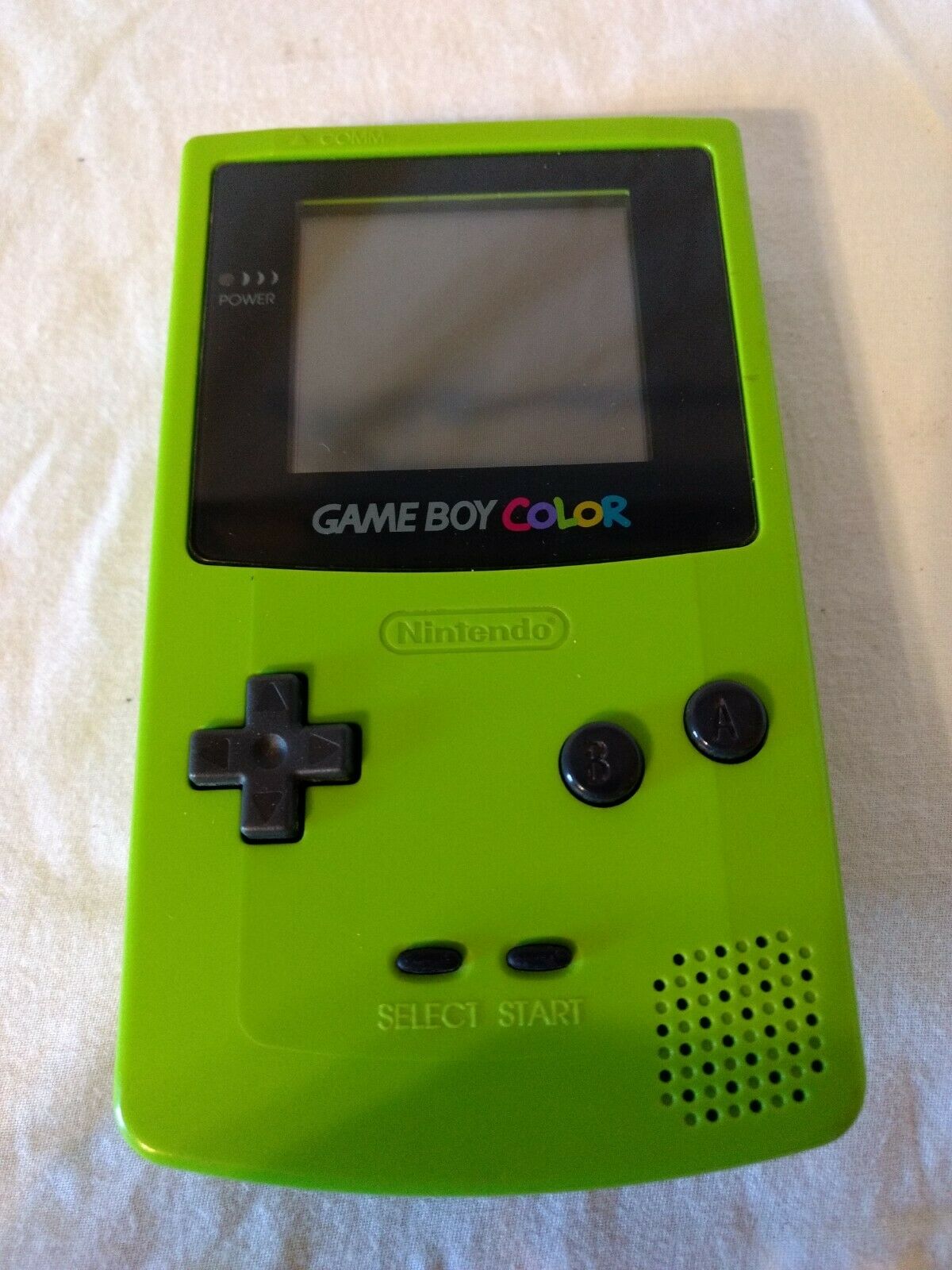 *READ* Nintendo Game Boy Colour Lime Green Arrangement Gameboy ...