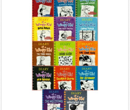 Diary Of A Wimpy Cramped one Series 14 Books Place of living By Jeff Kinney📚PDF⚡FAST DELEVERY⚡