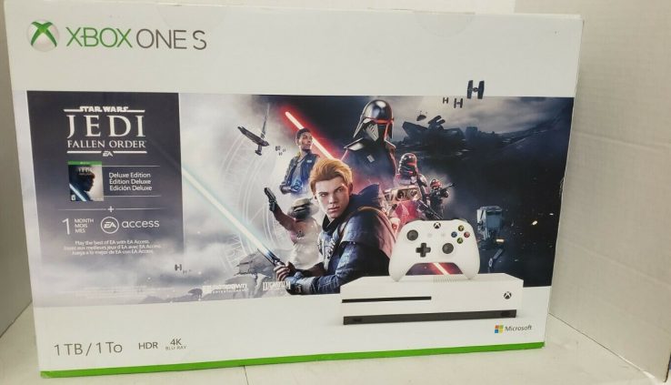 Microsoft Xbox One S 1TB Megastar Wars Jedi: Fallen Expose Bundle