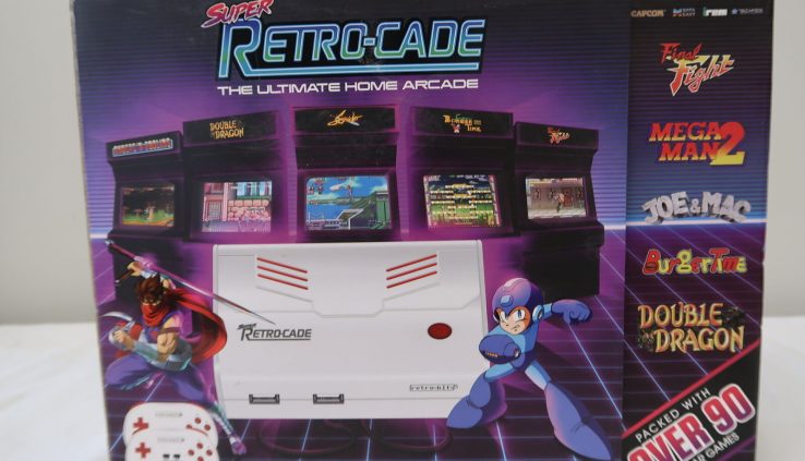 Retrobit Big Retrocade Gaming Console With Over 90 Games