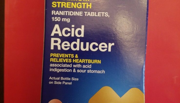 CVS health ACID REDUCER 150 mg. MAXIMUM STRENGTH 200 TABLETS EXP. 1/21+