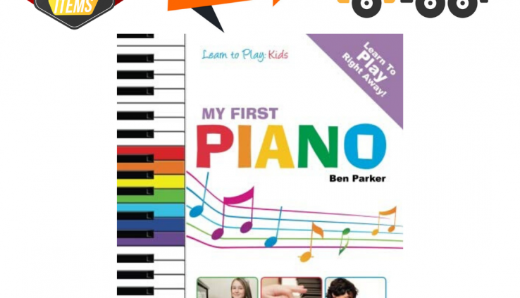 My First Piano Finding out Keyboard Musical Instruction Book Kids Study To Play Key