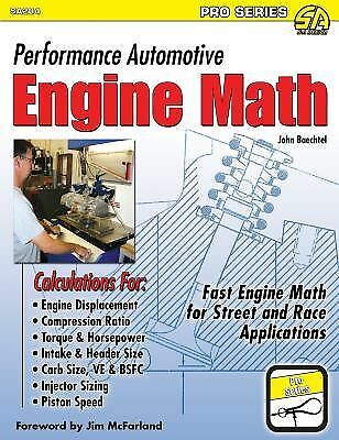 SA204 Efficiency Automobile Engine Math E-book Avenue Flee Baechtel, John  NEW